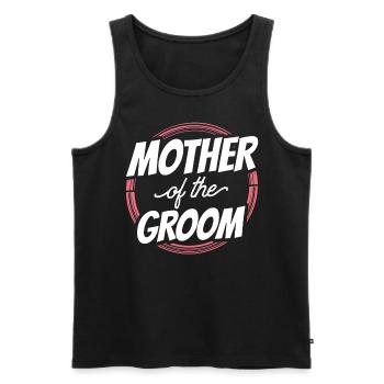 Groom’s Mother Wedding Groom Party - Débardeur bio Premium Homme - noir - Devant - Michal (187cm)