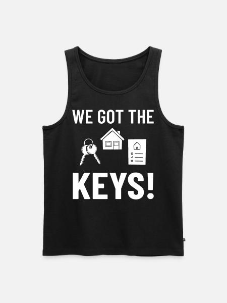 Home Home House Purchase Property - Men's Premium Organic Tank Top - black