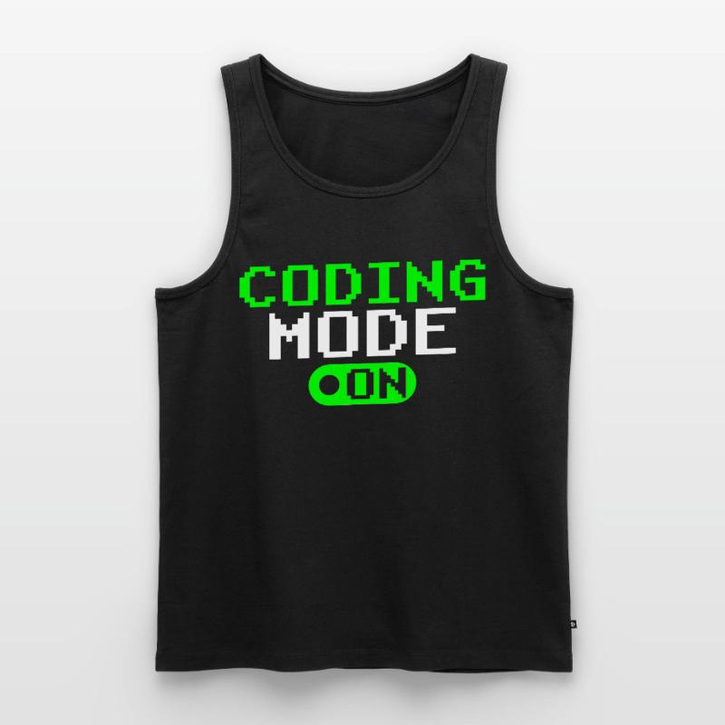 Codeur de codage Mode de programmation A Codeur Débardeur bio Premium Homme