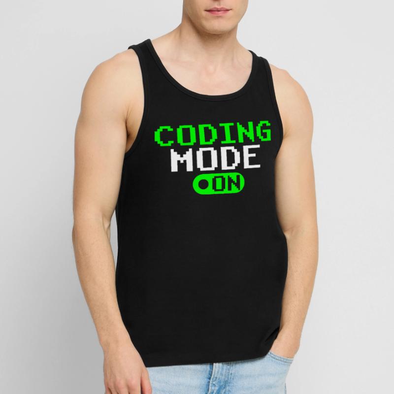 Codeur de codage Mode de programmation A Codeur Débardeur bio Premium Homme