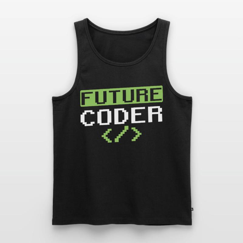 Code du programmeur de codage du futur codeur Débardeur bio Premium Homme