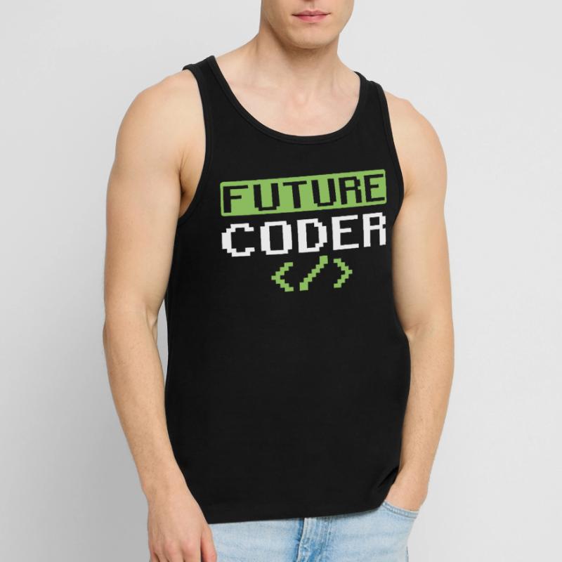Code du programmeur de codage du futur codeur Débardeur bio Premium Homme