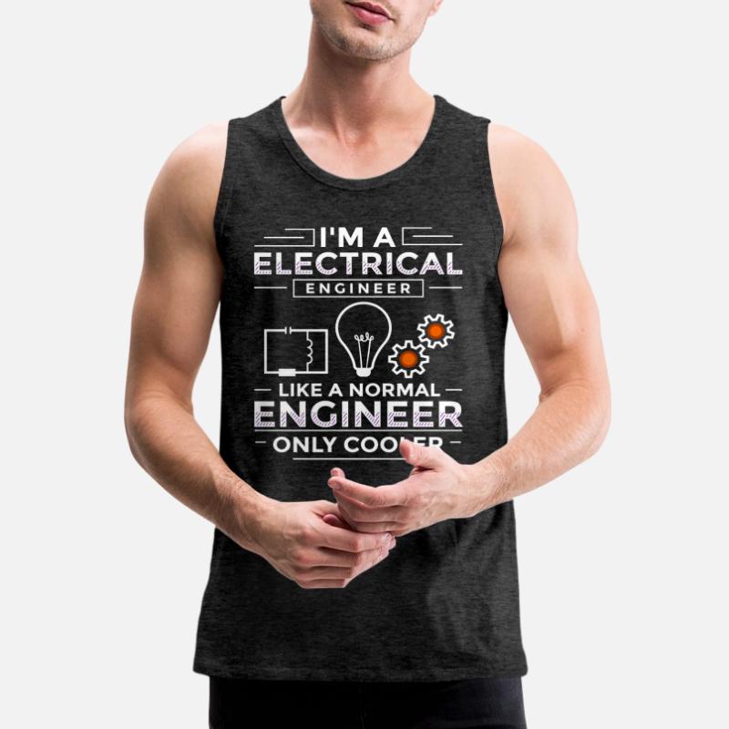 Electrical Engineering Engineer Research Development Men's Premium Organic Tank Top