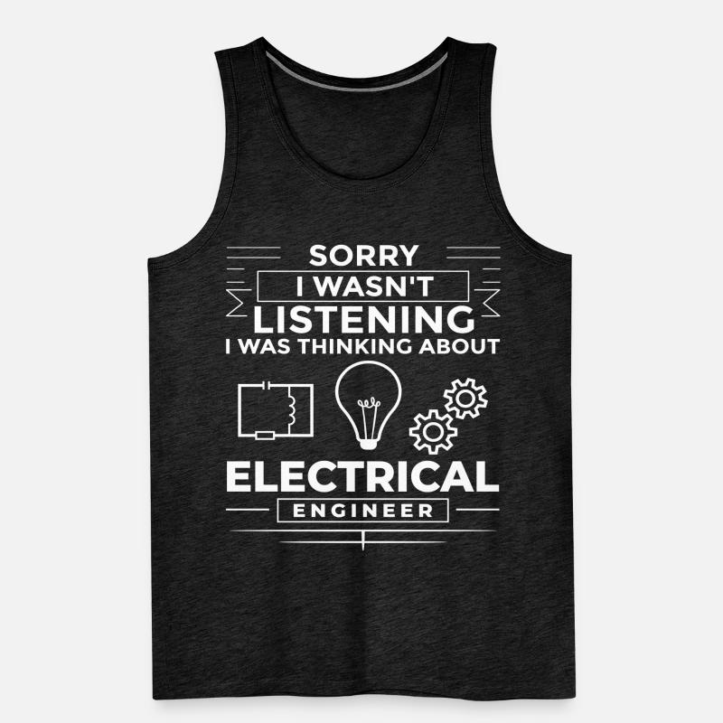 Electrical Engineering Engineer Research Development Men's Premium Organic Tank Top