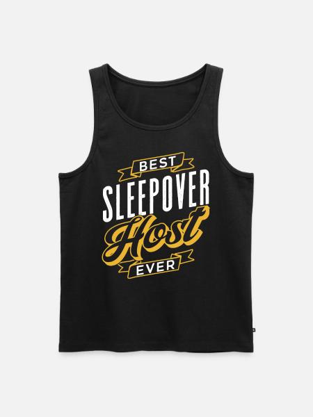 Best overnight host ever party - Men's Premium Organic Tank Top - black