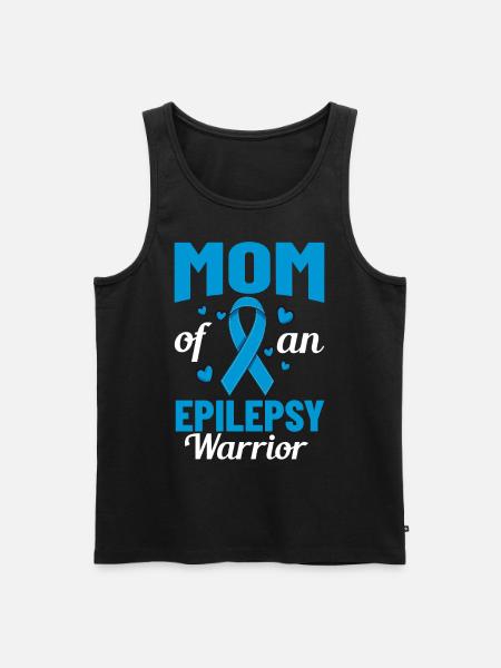 Epilepsy Convulsive disease Epileptic seizure - Men's Premium Organic Tank Top - black