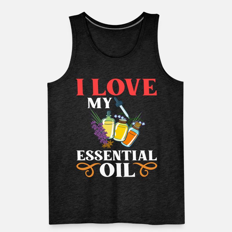 Ätherische Öl Diffusor Aromatherapie Pflanzen Männer Premium Bio Tank Top