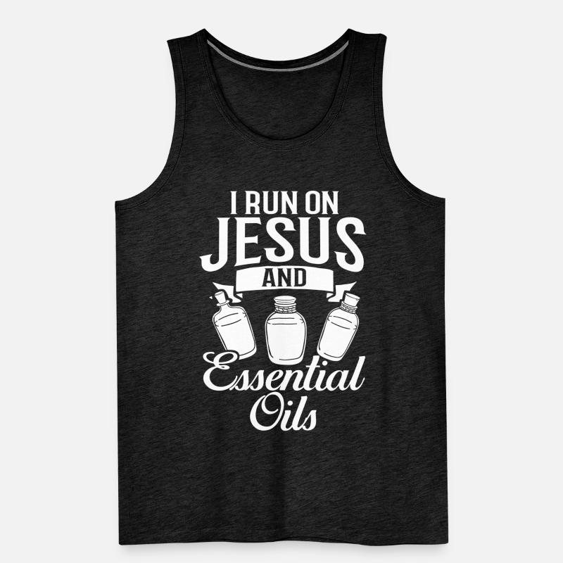 Essential Oil Diffuser Aromatherapy Plants Men's Premium Organic Tank Top