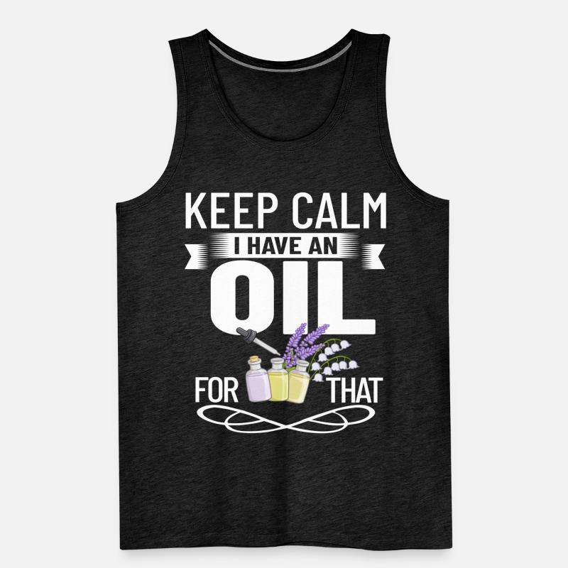 Essential Oil Diffuser Aromatherapy Plants Men's Premium Organic Tank Top