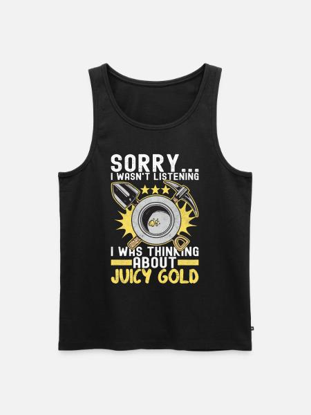 Gold Diggers Gold Mining - Men's Premium Organic Tank Top - black