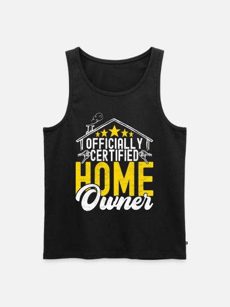 Homeowners Home Purchase - Men's Premium Organic Tank Top - black