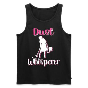 Housekeeper Maid Cleaner - Men's Premium Organic Tank Top - black - Front - AI Model Male 178 light (178cm)
