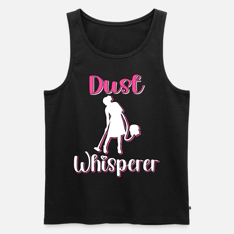Haushälterin Zimmermädchen Putzfrau - Männer Premium Bio Tank Top - Schwarz