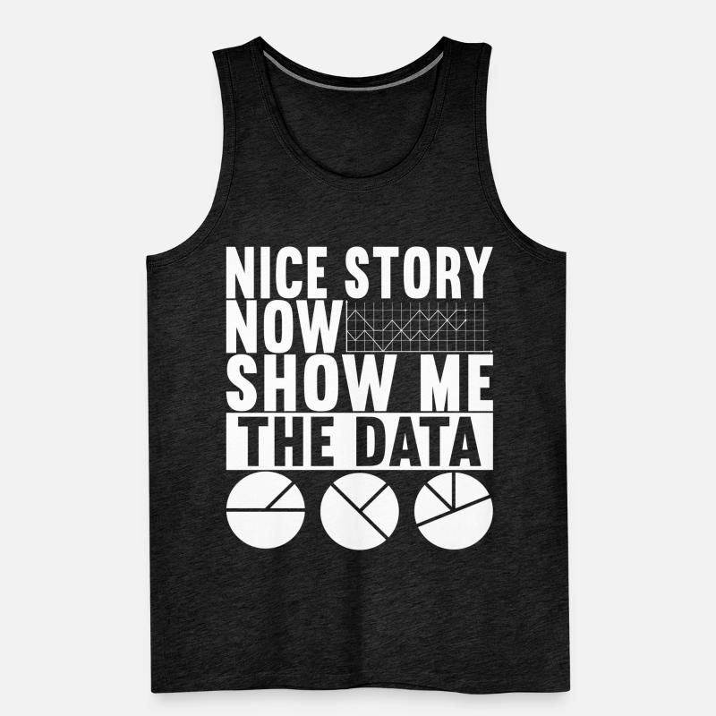 Data Scientist Data Analyst Männer Premium Bio Tank Top