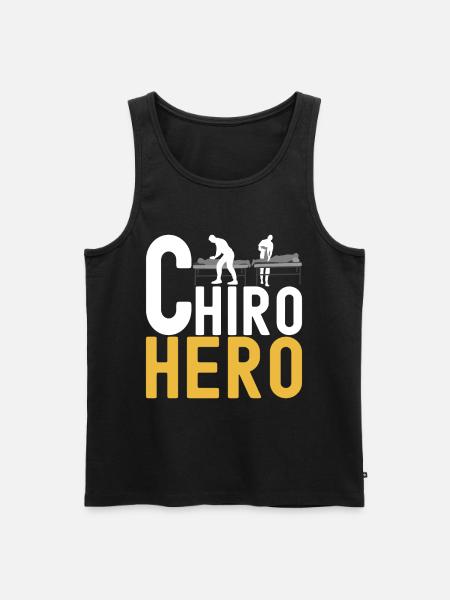 Chiropractor Chiropractic Physiotherapy - Men's Premium Organic Tank Top - black