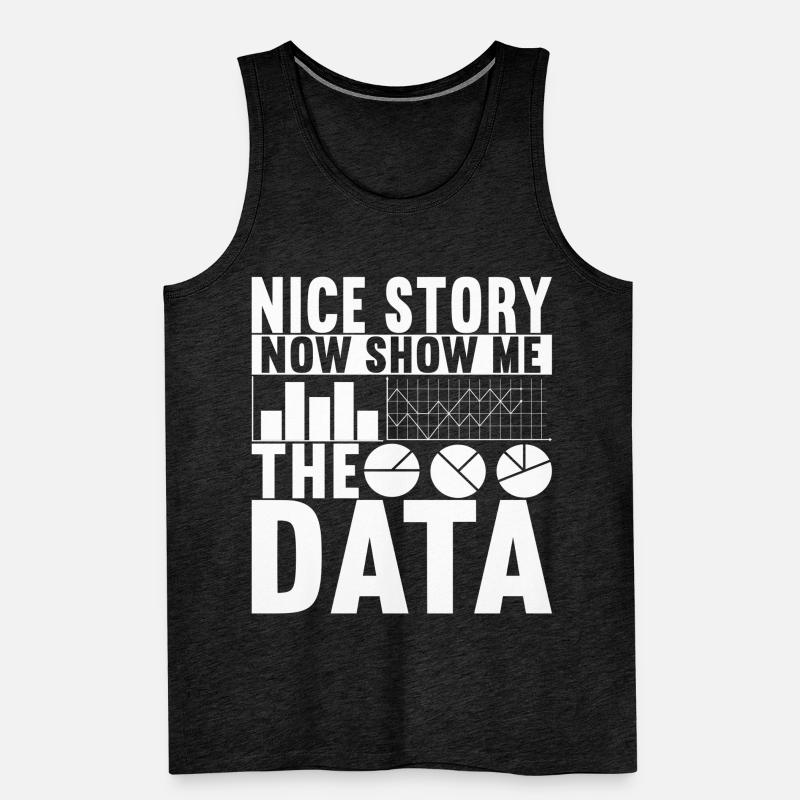 Analyste de données Data Scientist Débardeur bio Premium Homme