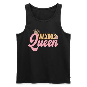 Beautician Cosmetics - Men's Premium Organic Tank Top - black - Front - AI Model Male 178 light (178cm)