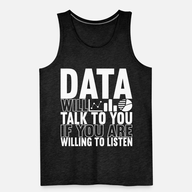 Data Scientist Data Analyst Männer Premium Bio Tank Top