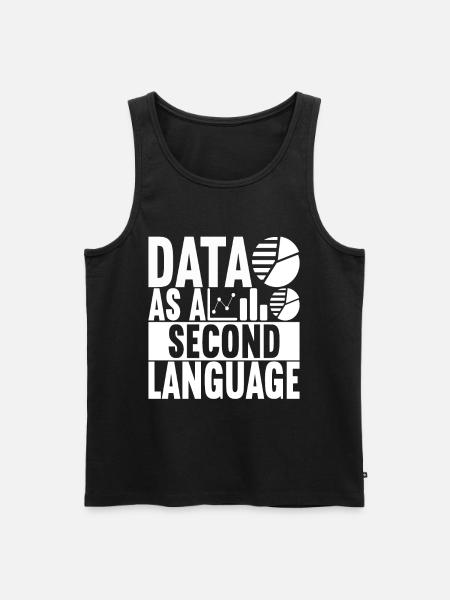 Data Scientist Data Analyst - Männer Premium Bio Tank Top - Schwarz