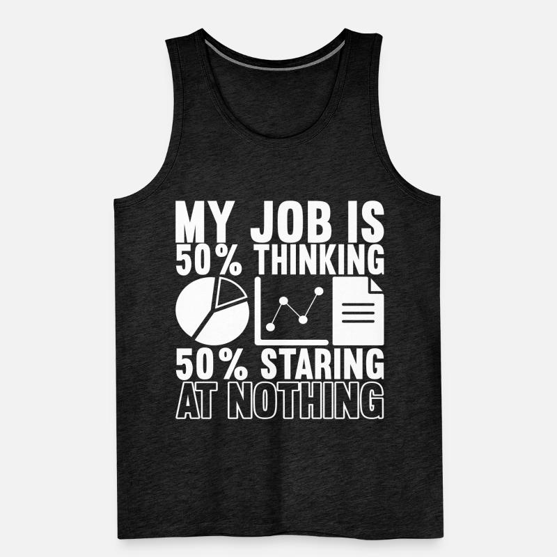 Data Scientist Data Analyst Männer Premium Bio Tank Top