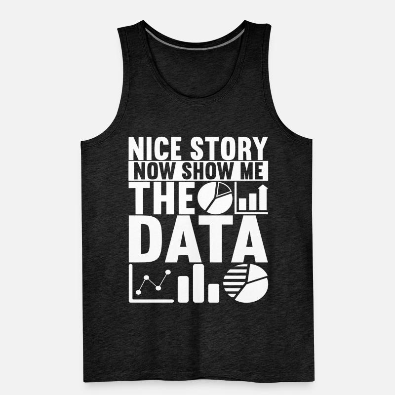 Data Scientist Data Analyst Men's Premium Organic Tank Top