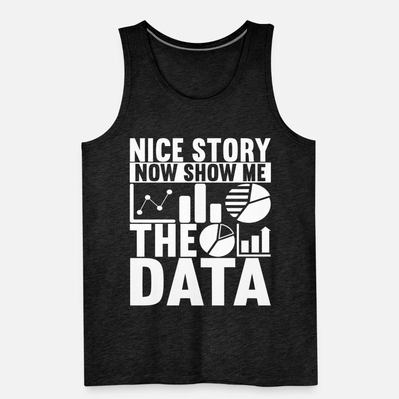 Data Scientist Data Analyst Männer Premium Bio Tank Top