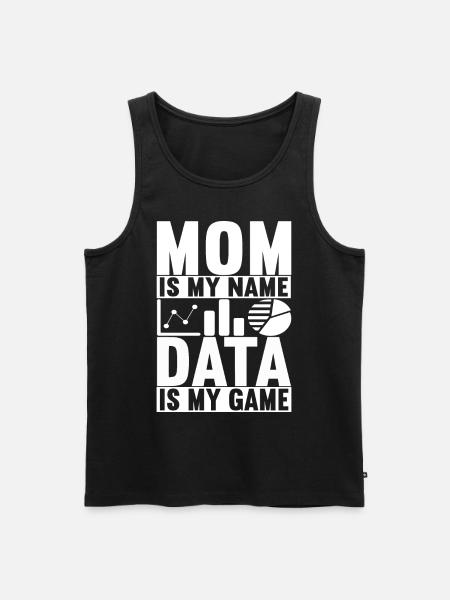 Data Scientist Data Analyst - Men's Premium Organic Tank Top - black