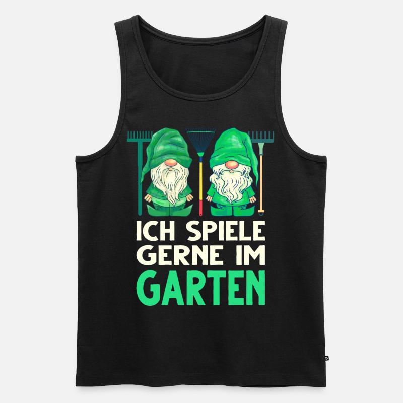 Garten Hobbygärtner Gärtner - Männer Premium Bio Tank Top - Schwarz