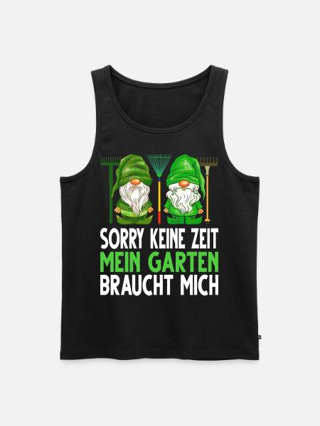 Garten Hobbygärtner Gärtner - Männer Premium Bio Tank Top - Schwarz