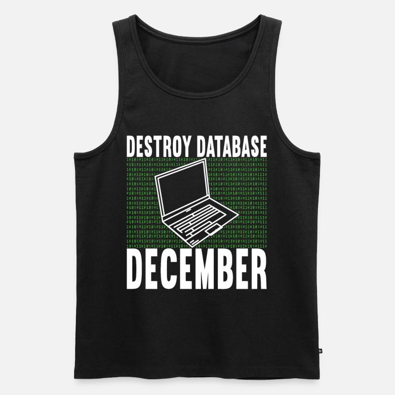 Programmer Computer Scientist - Men's Premium Organic Tank Top - black