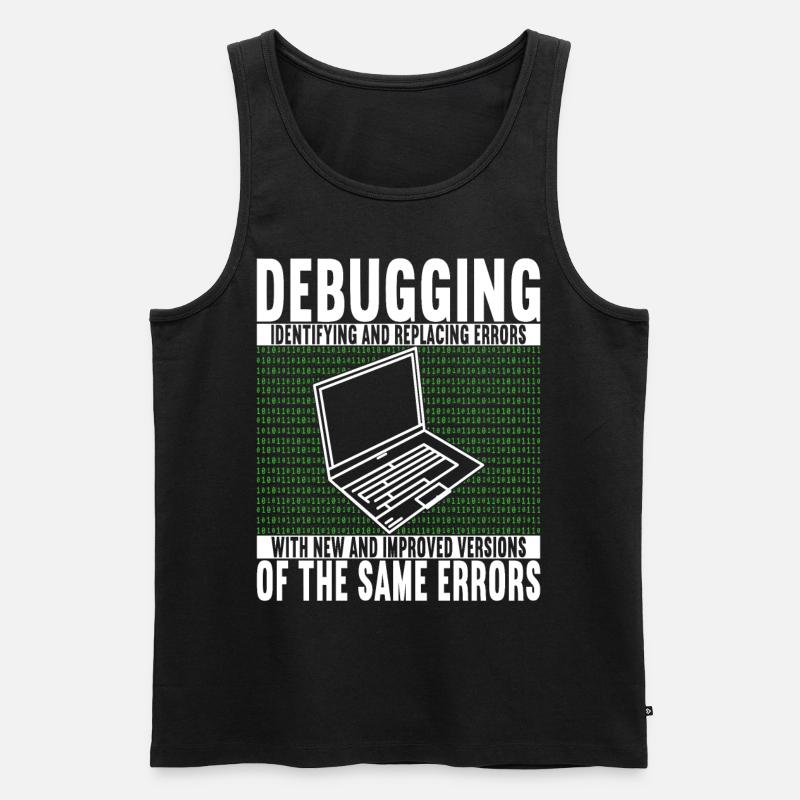 Programmer Computer Scientist - Men's Premium Organic Tank Top - black