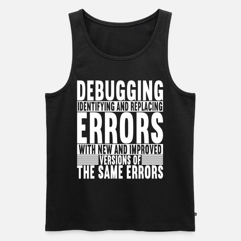 Programmer Computer Scientist - Men's Premium Organic Tank Top - black