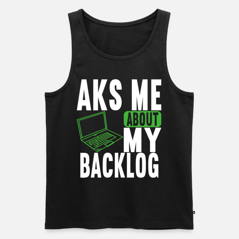 Programmer Computer Scientist - Men's Premium Organic Tank Top - black