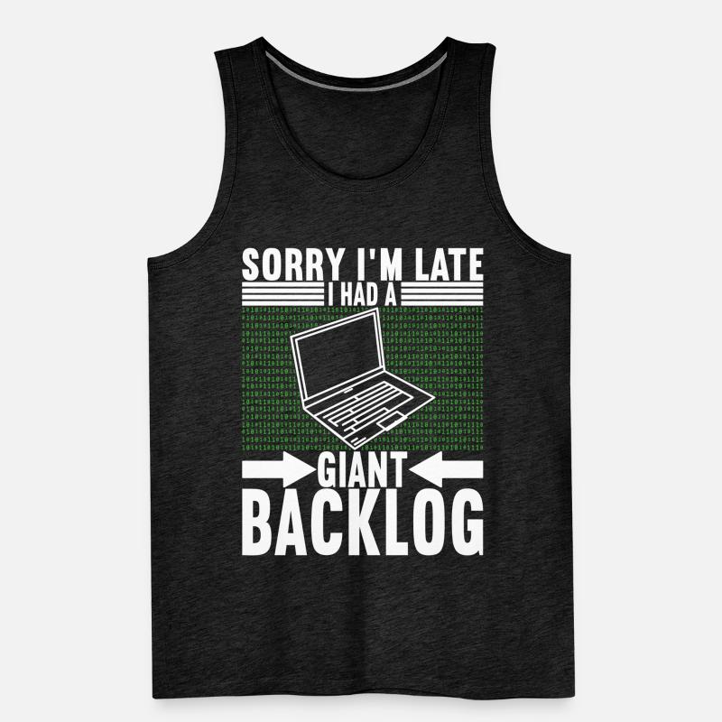 Programmer Computer Scientist Men's Premium Organic Tank Top