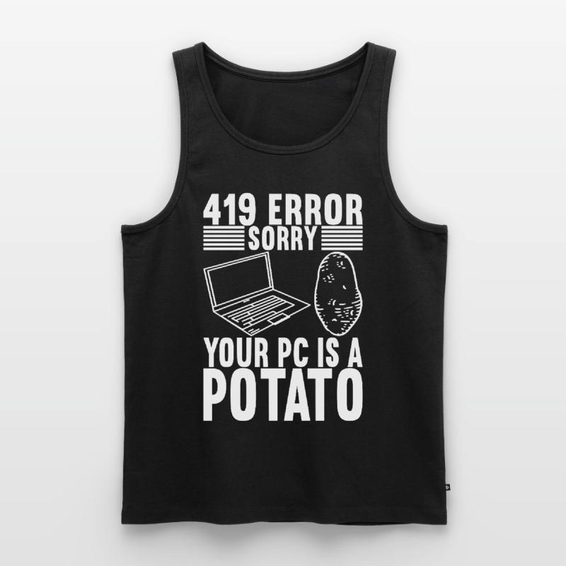 Programmierer Informatiker Männer Premium Bio Tank Top