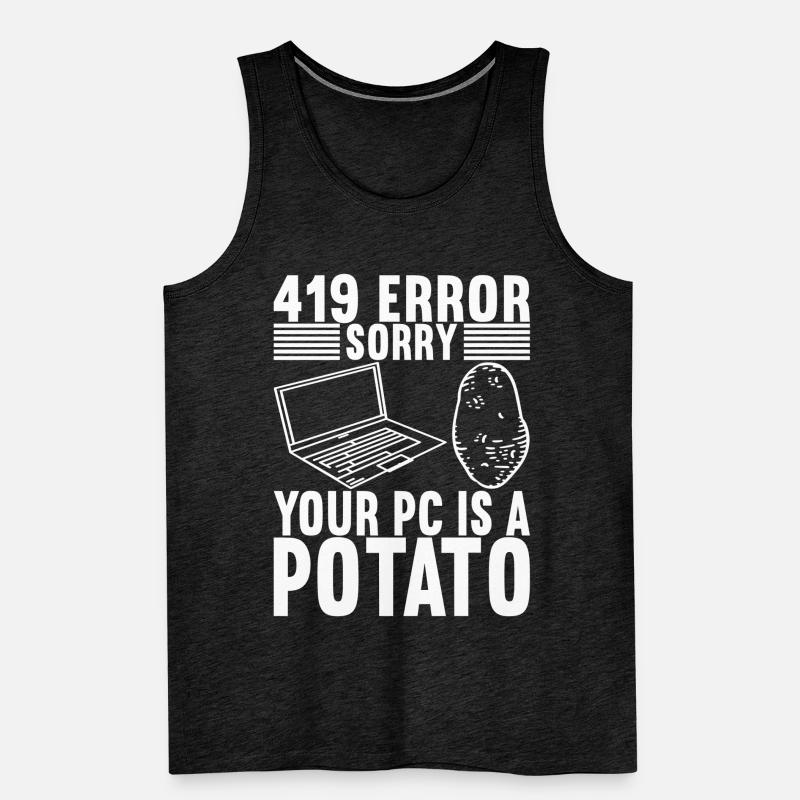 Programmer Computer Scientist Men's Premium Organic Tank Top