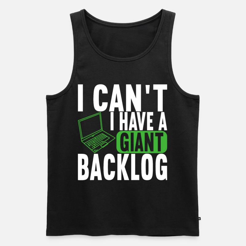 Programmer Computer Scientist - Men's Premium Organic Tank Top - black