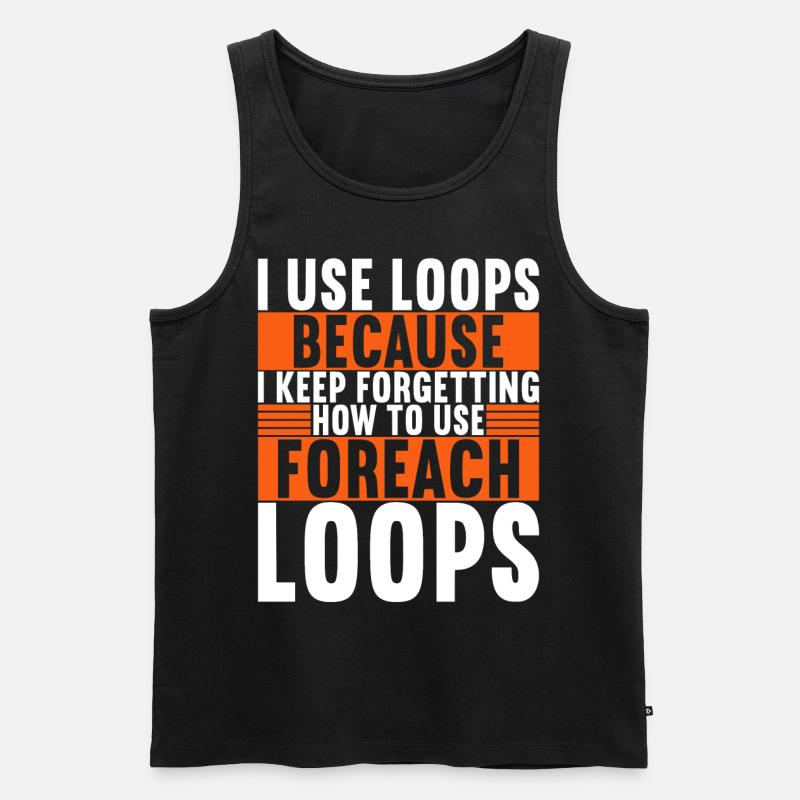 Programmer Computer Scientist - Men's Premium Organic Tank Top - black