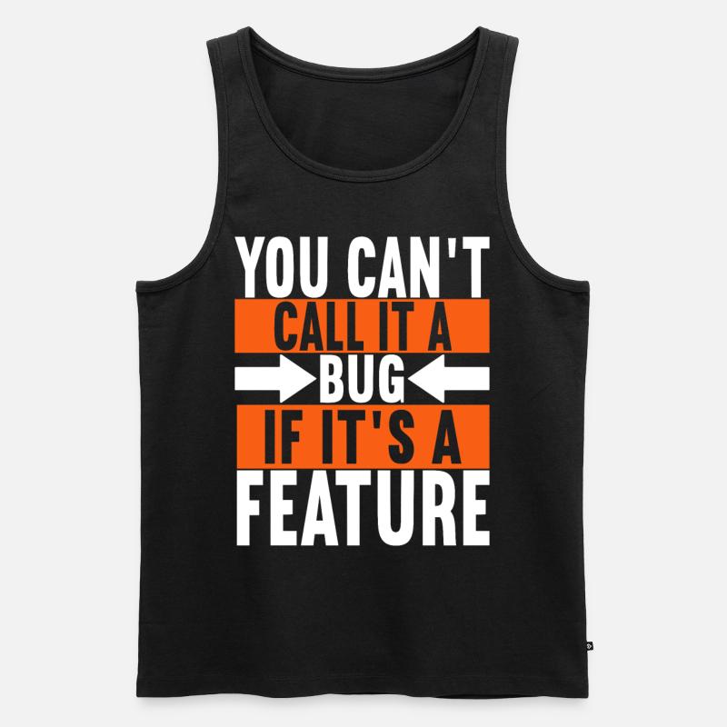 Programmer Computer Scientist - Men's Premium Organic Tank Top - black