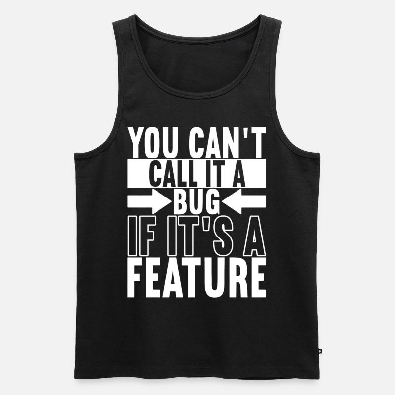 Programmer Computer Scientist - Men's Premium Organic Tank Top - black