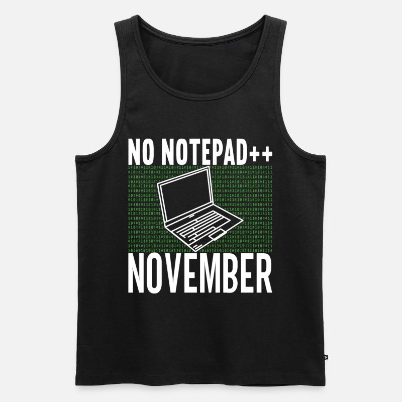 Programmer Computer Scientist - Men's Premium Organic Tank Top - black