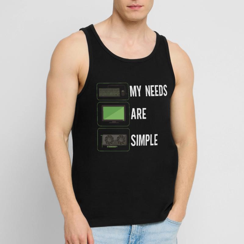Programmierer Informatiker Männer Premium Bio Tank Top