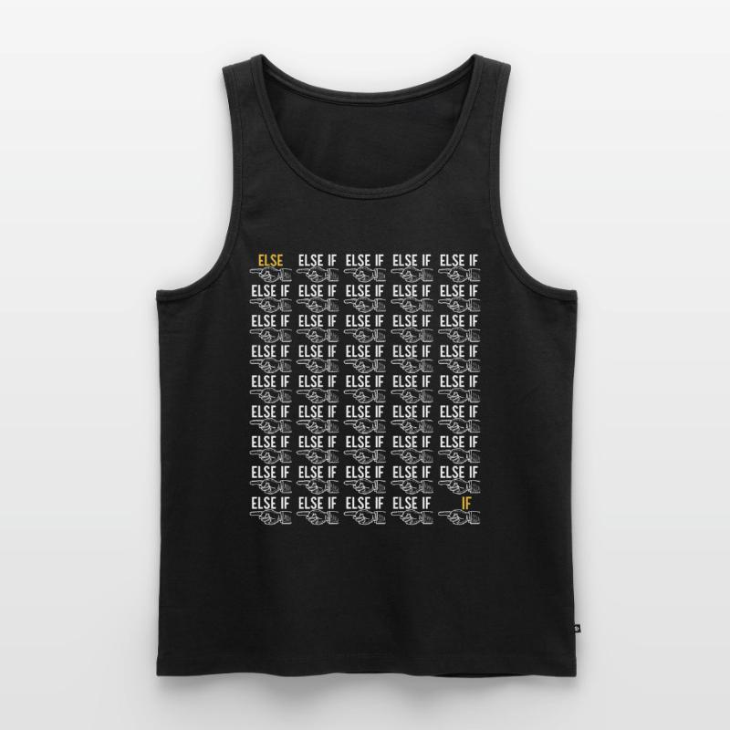 Programmierer Informatiker Männer Premium Bio Tank Top