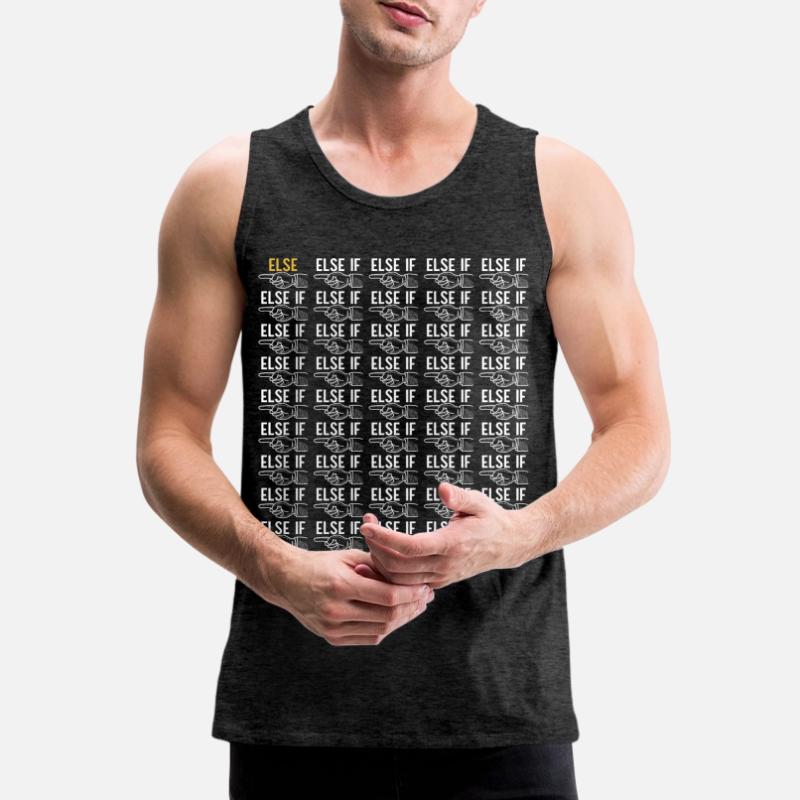 Programmer Computer Scientist Men's Premium Organic Tank Top