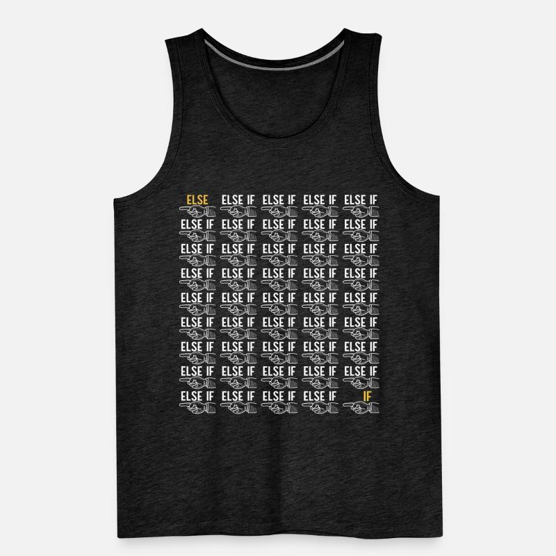 Programmer Computer Scientist Men's Premium Organic Tank Top