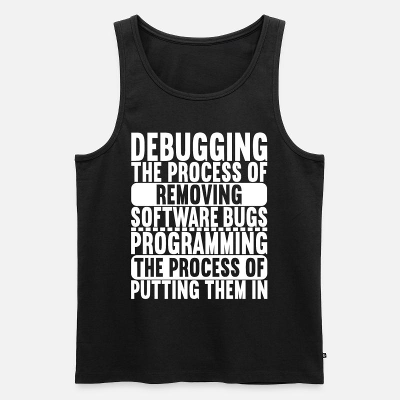Programmierer Informatiker - Männer Premium Bio Tank Top - Schwarz
