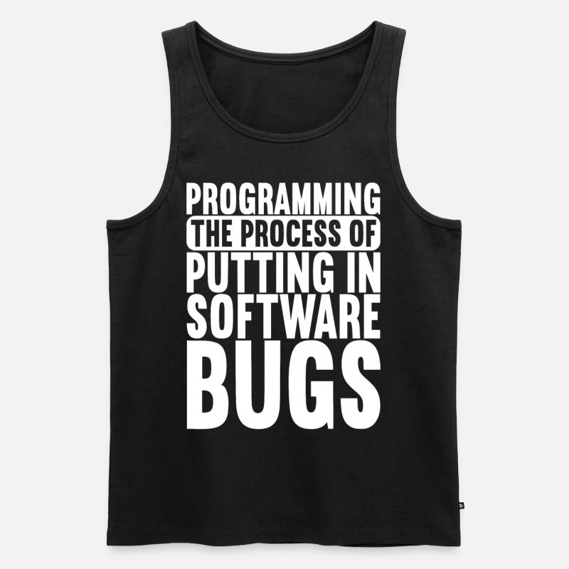 Programmer Computer Scientist - Men's Premium Organic Tank Top - black