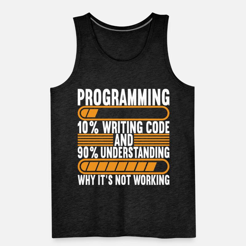 Programmierer Informatiker Männer Premium Bio Tank Top