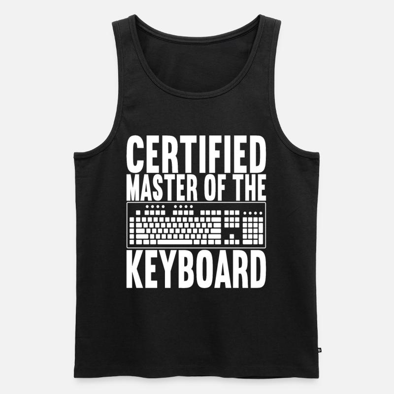 Programmer Computer Scientist - Men's Premium Organic Tank Top - black
