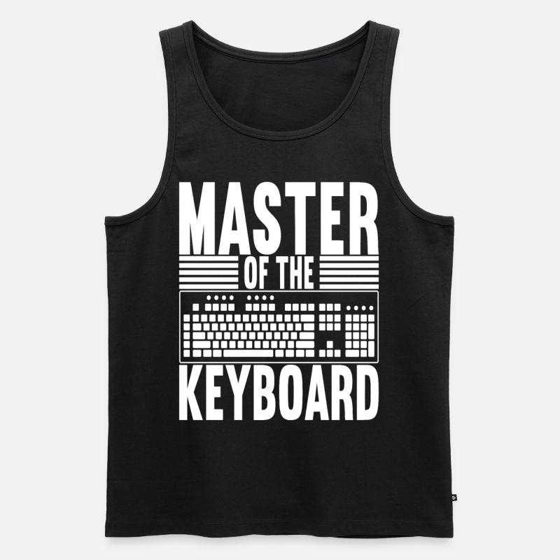 Programmer Computer Scientist - Men's Premium Organic Tank Top - black